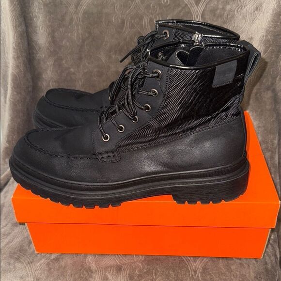 Steve Madden Black Men's Boots - Picture 4 of 10